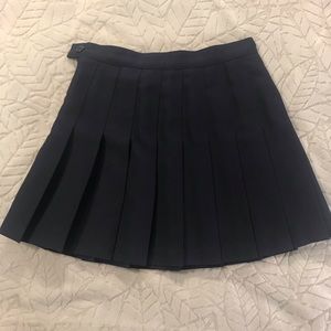 Navy Blue American Apparel Tennis Skirt